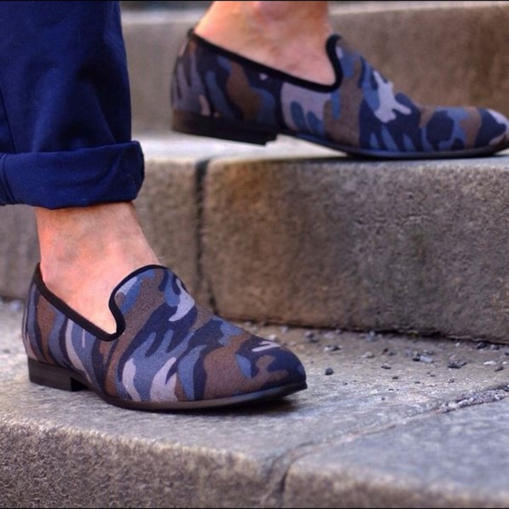 Duke & Dexter Men’s Camo Loafers